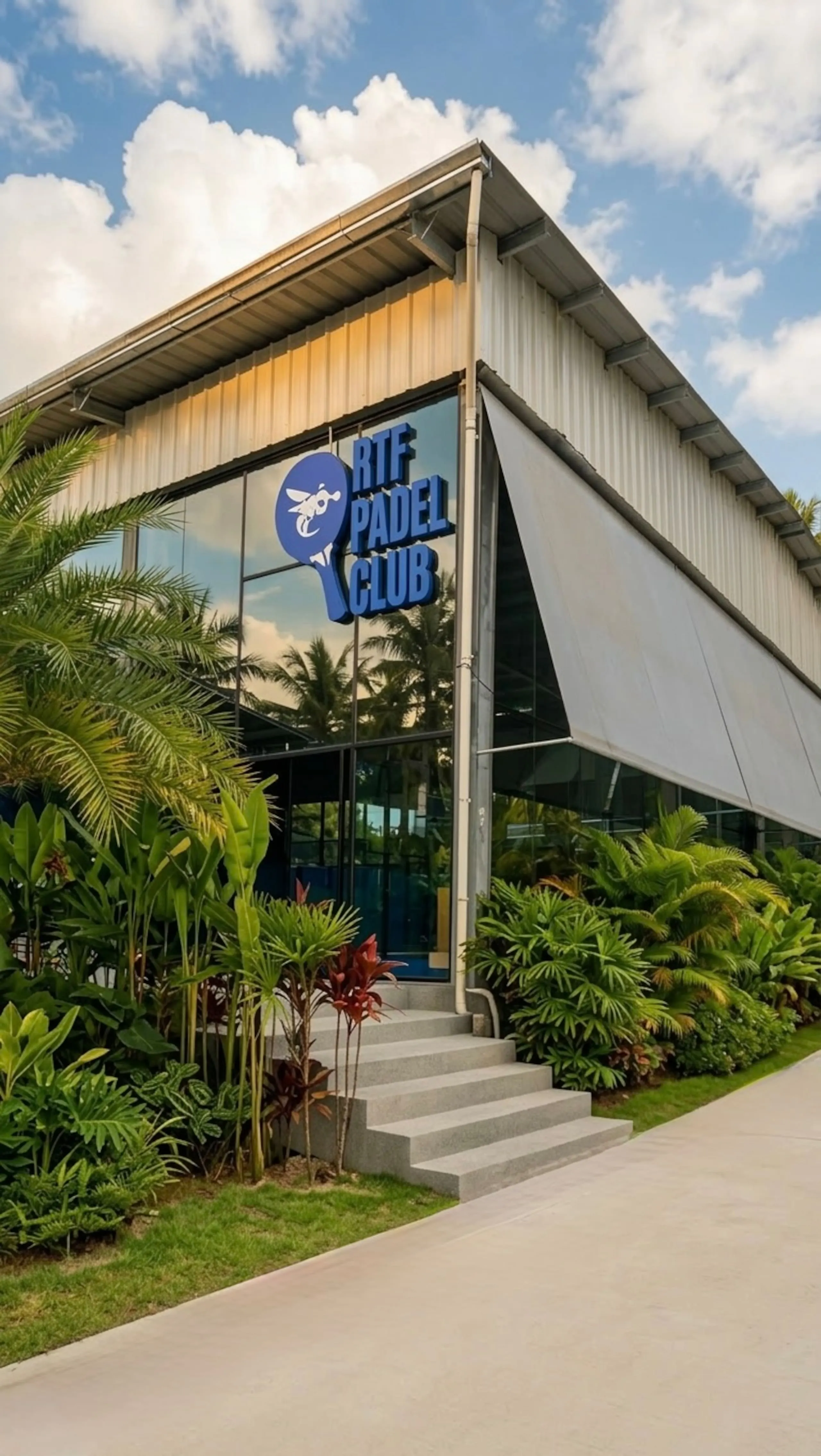 RTF Padel Club next to the estate